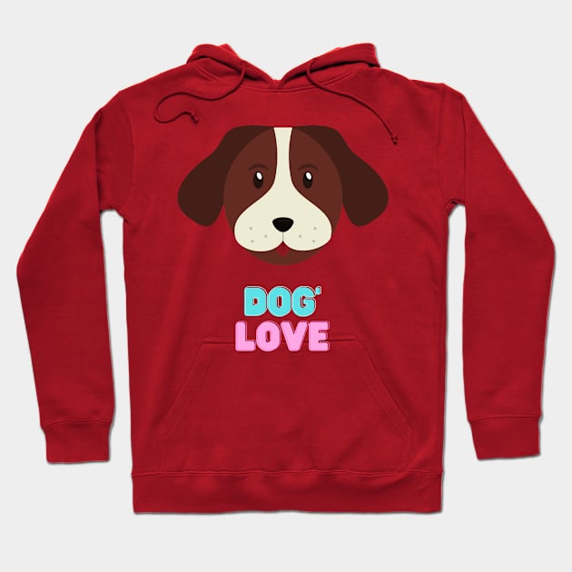 Love dogs my family Hoodie by MeKong